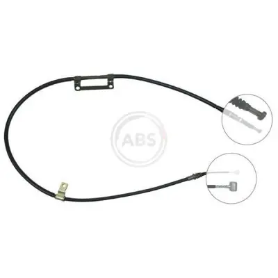 Mejor Calidad Cable de accionamiento, freno de estacionamiento A.B.S. K19438